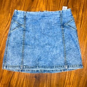 Wild fable acid-washed Jean mini skirt